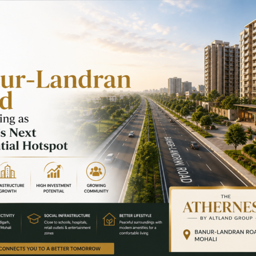 property on banur landran road