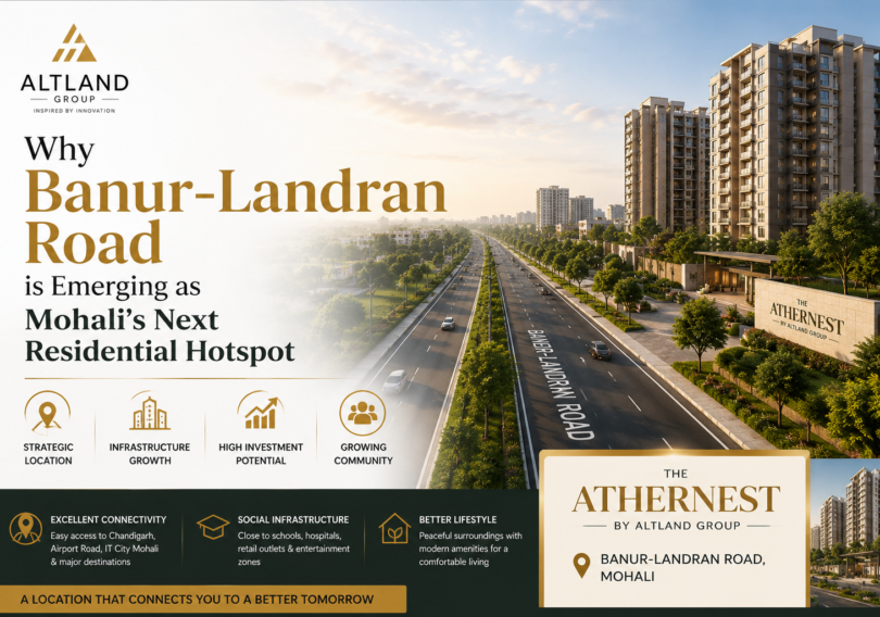 property on banur landran road