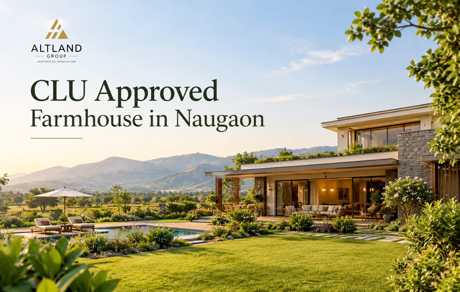CLU Approved Farmhouse in Naugaon